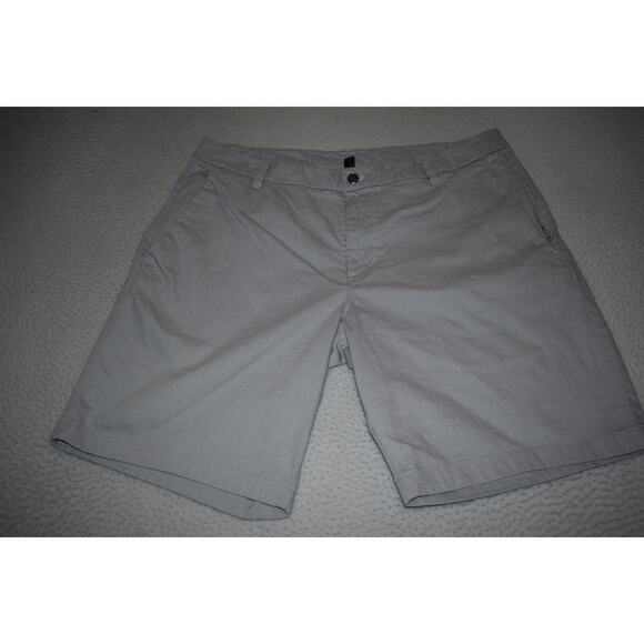 Lululemon Golf Shorts Mens Size 38 Wicking Performance Gray Nylon Cotton Stretch - Picture 7 of 7